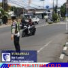 Pastikan Ketertiban dan Kelancaran Arus Lalulintas, Personil Sat Lantas Polres Karangasem Rutin Lakukan Gatur Pagi di Ktl 1 Simpang 4 Subagan