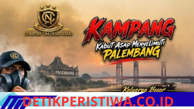 COMPERS TIM DESRI NAGO: BERGERAK BERSAMA KITA, PALEMBANG BEBAS ASAP!