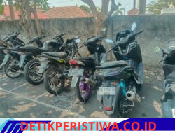Tekan Angka Pelanggaran Lalulintas, Sat Lantas Polres Karangasem Berlakukan Tilang Manual Amankan Kendaraan Berknapot Brong 