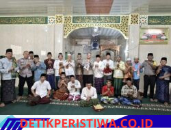 Polsek Tanjung Raja Gelar Pengamanan Masjid dan Jumat Religi Sekaligus Kegiatan Mobil Senyum di Tanjung Raja