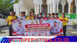 Bakti Religi, Sat Samapta Polres Aceh Timur Hadir untuk Masyarakat