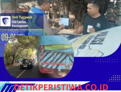 Tekan Angka Pelanggaran Lalulintas, Satlantas Polres Karangasem Berlakukan Tilang Manual kepada Pelanggar 