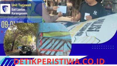 Tekan Angka Pelanggaran Lalulintas, Satlantas Polres Karangasem Berlakukan Tilang Manual kepada Pelanggar 