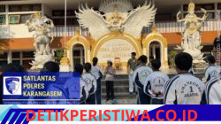 Melalui Program Police Goes To School, Sat Lantas Polres Karangasem Bangkitkan Tertib dalam Berlalulintas kepada Siswa-siswi SMAN 1 Amlapura