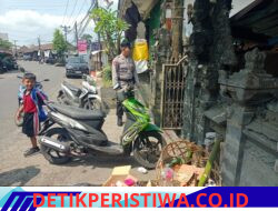 Antisipasi Gangguan Kamtibmas,  Polsek Sidemen Gelar Patroli Barcode di Sejumlah Obyek Vital