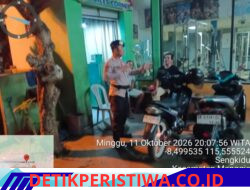 Satuan Polairud Polres Karangasem Intensifkan Patroli Malam, Sambangi Warga di Kawasan Obyek Wisata