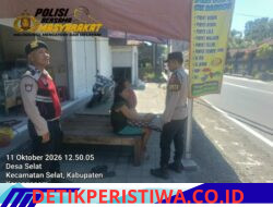 Melalui Patroli Dialogis, Personel Polsek Selat Ajak Peran Aktif Masyarakat dalam Menjaga Situasi Kamtibmas