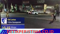 Jaga Ketertiban Kedisiplinan dalam Berlalu Lintas, Satlantas Polres Karangasem Gelar Blue Light Patrol Demi Keselamatan Pengguna Jalan