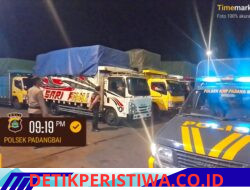 Jaga Situasi Kamtibmas Agar Tetap Kondusif, Personel Polsek Padangbai Intensifkan Giat Blue Light Patrol 