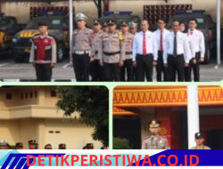 Waka Polres Oku Timur Pimpin Apel Pagi, Apresiasi Kinerja Personel