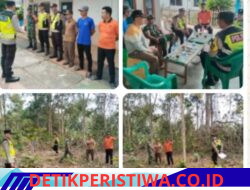 Polsek Belitang I Melaksanakan Patroli Gabungan Penanggulangan Karhutla
