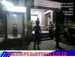 Tingkatkan Harkamtibmas, Polsek Bebandem Gelar Patroli Barcode KRYD di Sejumlah Objek Vital dan Pemukiman Penduduk 