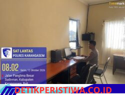 Sat Lantas Polres Karangasem Percepat dan Permudah Proses Samsat kepada Masyarakat Melalui Inovasi Samsat Drive Thru