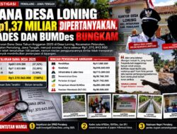 Dana Desa Loning Rp1,37 Miliar Dipertanyakan, Kades dan BUMDes Bungkam