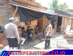 Polsek Sidemen Intensifkan Patroli Dialogis, Sambangi Warga Binaan Berikan Pesan Kamtibmas 