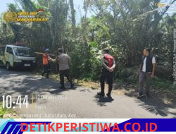 Jaga Kondusivitas Situasi Kamtibmas, Personel Polsek Selat Gelar Patroli Dialogis 