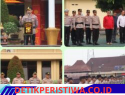 Kapolres Oku Timur Pimpin Apel Pagi, Tekankan Reward Dan Punishment Serta Tingkatkan Pelayanan.