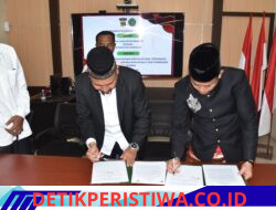 Kapolres Bireuen Tandatangani Kerja Sama dengan Universitas Almuslim