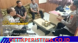 Pererat Tali Silaturahmi, Kapolsek Sidemen Terima Kunjungan Kepala Desa Sidemen