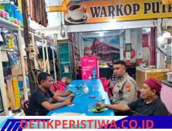 Polsek Peusangan Sebar Pesan Kepolisian, Ajak Warga Gunakan Layanan Polisi 110