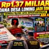 Rp1,37 Miliar Dana Desa Loning Jadi Sorotan, BUMDes Rp285 Juta Dipertanyakan, Konfirmasi Wartawan Tak Dijawab: Ada Apa?