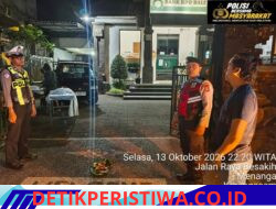 Cegah Gangguan Kamtibmas, Personil Polsek Rendang Intensifkan Patroli Malam Sasar Titik-titik Rawan 