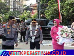 Tradisi Penyambutan Kapolda Bali Baru di Mako Polda Bali, Berlangsung Khidmat