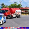 Polda Bali Kawal Pendistribusian BBM dari Depo Pertamina Manggis ke SPBU di Seluruh Bali