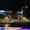 Antisipasi Gangguan Kamtibmas, Polsek Selat Intensifkan Giat Blue Light Patrol di Desa Duda Timur