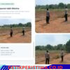 Polsek Martapura Polres Oku Timur Giat Melaksanakan Pantauan Titik Hotspot Aplikasi Stop Karhutla Polda Sumsel