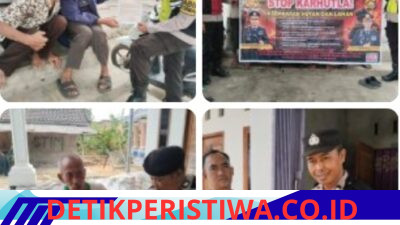 Kegiatan Mitigasi Karhutla Di Wilkum Polsek Belitang I Polres Oku Timur