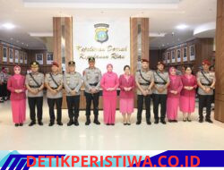 Kapolda Kepri Pimpin Sertijab Sejumlah Pejabat Utama Polda Kepri 