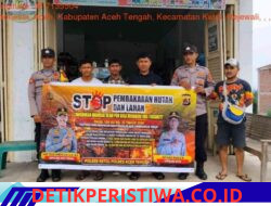 Polisi Bersama Masyarakat, Polres Aceh Tengah Intensifkan Patroli Cegah Karhutla dan Pencemaran Udara