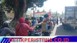 Antisipasi Kemacetan dan Pastikan Kelancaran Pendistribusian BBM, Sat Samapta Polres Karangasem Amankan dan Atur Lalu Lintas di Jalur SPBU Ababi