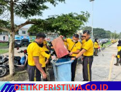 Green Policing, Polres Aceh Tengah Bersama Masyarakat Dan Mahasiswa Gotong Royong di Ruang Publik