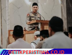 Melalui Program SULING, Kapolda Bali Perkenalkan Diri sebagai Pimpinan Baru kepada Jama’ah Masjid Agung Ibnu Batutah 