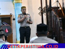 Subuh Keliling di Masjid Al Kubra Julok, Kapolres Aceh Timur Gaungkan Polis Bersama Masyarakat