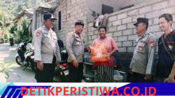 Berbagi Kasih Polri kepada Masyarakat, Kapolsek Padangbai Salurkan Bantuan Sembako kepada Warga yang Kurang Mampu 