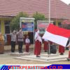 Kapolres Oku Timur Pimpin Langsung Upacara Bendera, di SDN 01 Jayapura
