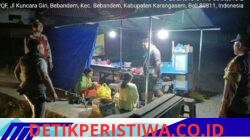 Tingkatkan Kewaspadaan Malam Hari, Polsek Bebandem Gelar Operasi Yustisi dan Patroli Dialogis