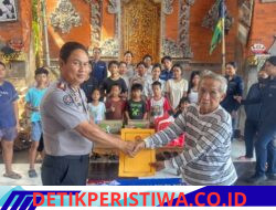 Peringati HUT Ke-75 Humas Polri, Bidhumas Polda Bali Gelar Bakti Sosial di Panti Asuhan Darma Jati II Denpasar