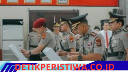 Dua Pejabat Polda Bali Berganti, Kapolda Pimpin Sertijab Kabid Labfor dan Kapolresta Denpasar