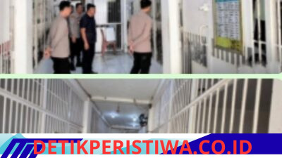 Kapolres Oku Timur Cek Langsung Kondisi Tahanan Dan Ruang Tahanan Polres Oku Timur