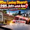 WARGA DESA LONING DESAK PENEGAK HUKUM TEGAKKAN HUKUM, JANGAN BIARKAN DANA MILIARAN JADI BANCAKAN OKNUM KORUPTOR BUMDES