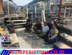 Sambangi Warga Binaan di Desa Duda Timur, Bhabinkamtibmas Ajak Masyarakat Jaga Kamtibmas dan Tingkatkan Kewaspadaan 