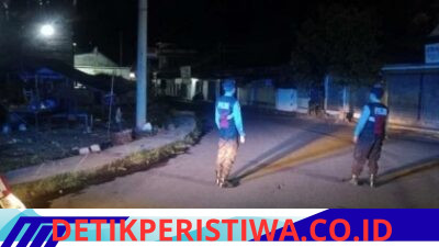 Jaga Kondusifitas Wilkumnya, Personel Polsek Bebandem Intensifkan Patroli KRYD pada Malam Hari