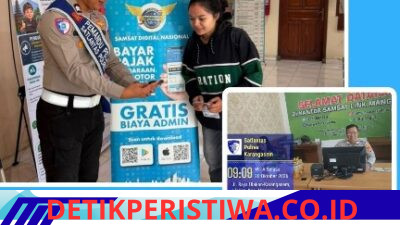 Permudah Proses Layanan Samsat kepada Masyarakat, Polres Karangasem Terus Gencarkan Aplikasi Signal Samsat