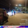 Jaga Kondusifitas Situasi Kamtibmas pada Malam Hari, Polsek Bebandem Gelar Blue Light Patrol di Jalur Rawan dan Objek Vital