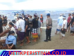 Sat Polairud Polres Karangasem Bersama Unsur Terkait, Amankan Penyeberangan Umat Hindu Menuju Gili Biyaha