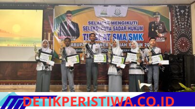 Ukir Prestasi  di Ajang Sadar Hukum, SMA Negeri 1 Timang Gajah Meraih Dua piala Terbaik Putra dan Putri